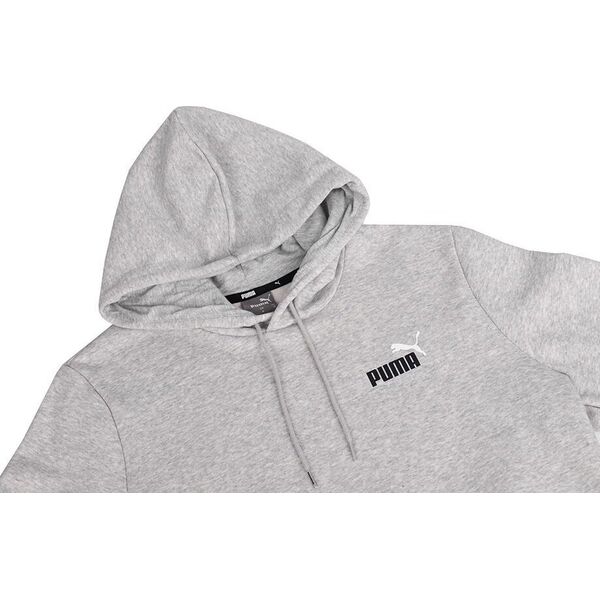 Puma Bluza męska Puma ESS  2 Col Small Logo Hoodie FL szara 674471 04 L