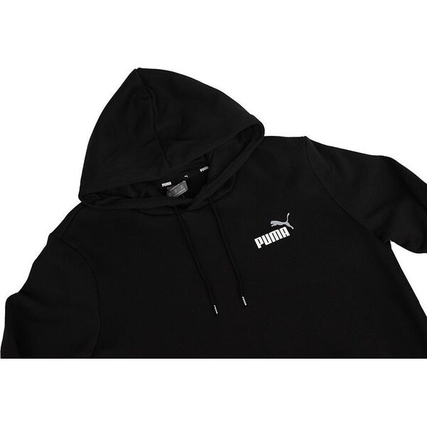 Puma Bluza męska Puma ESS  2 Col Small Logo Hoodie FL czarna 674471 61 L