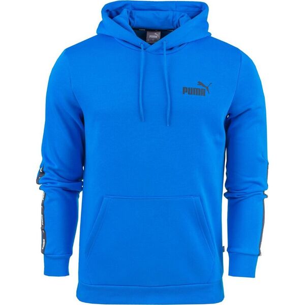Puma Bluza męska Puma ESS  Tape Hoodie FL niebieska 849040 47 S