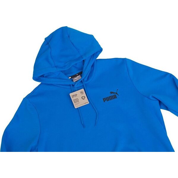 Puma Bluza męska Puma ESS  Tape Hoodie FL niebieska 849040 47 S
