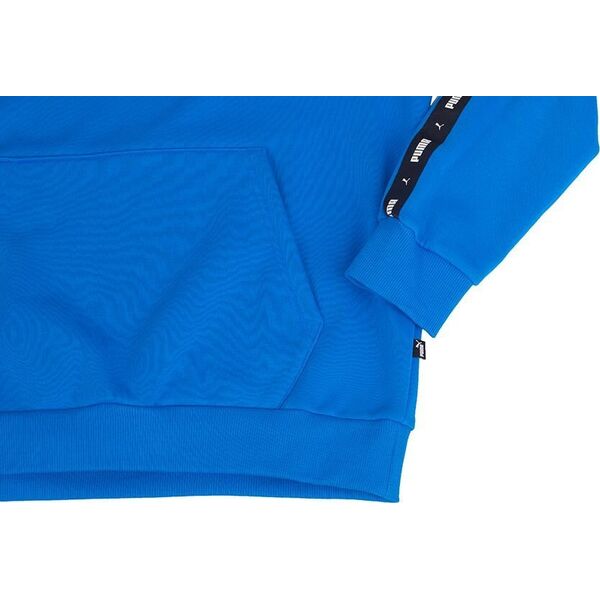 Puma Bluza męska Puma ESS  Tape Hoodie FL niebieska 849040 47 S