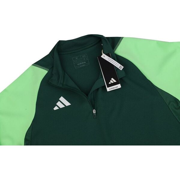 Adidas Bluza męska adidas Tiro 23 Competition Training Top zielona HU1308 XS
