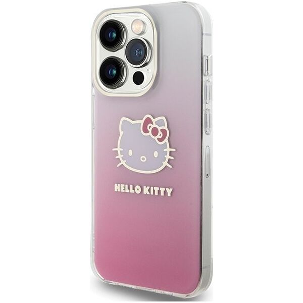 Sourcing Hello Kitty HKHCP13LHDGKEP iPhone 13 Pro / 13 6.1" pink/pink hardcase IML Gradient Electrop Kitty Head