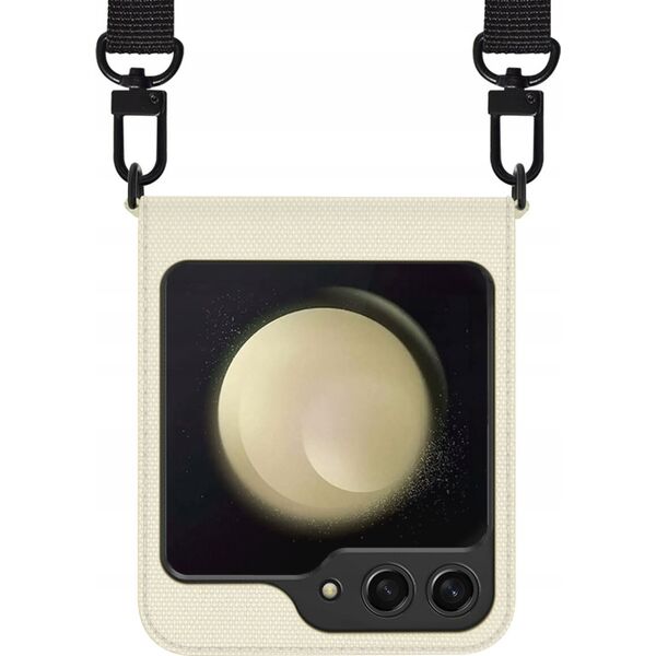 Sourcing Araree case Canvas Diary Sam Z Flip5 F731 cream/ivory AR10-01778B