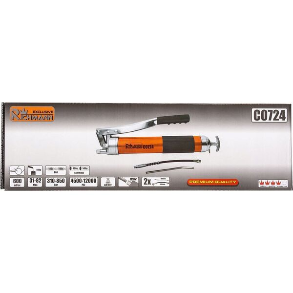 Corona Grease gun "RICHMANN" PRO 600 ml