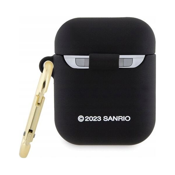 Sourcing Hello Kitty HKA23DKHSK Airpods 1/2 cover black/black Silicone 3D Kitty Head