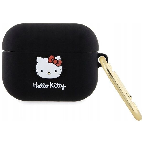 Sourcing Hello Kitty HKAP3DKHSK Airpods Pro cover black/black Silicone 3D Kitty Head