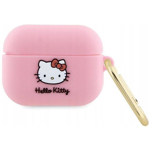 Sourcing Hello Kitty HKAP3DKHSP Airpods Pro cover pink/pink Silicone 3D Kitty Head