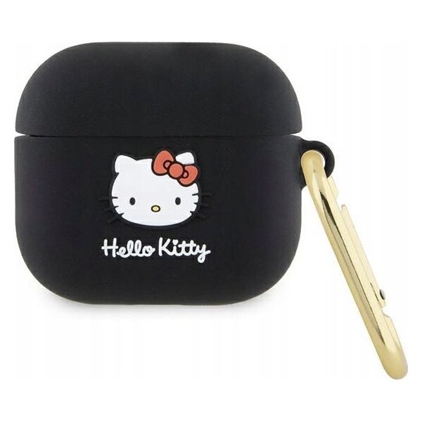 Sourcing Hello Kitty HKA33DKHSK Airpods 3 cover black/black Silicone 3D Kitty Head