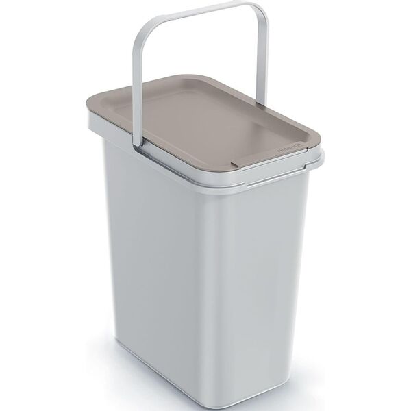 Prosperplast ŚMIETNIK KOSZE NA ŚMIECI SET 4x12 L SYSTEMA SORTIBOX POPIELATY
