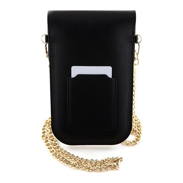 Sourcing Hello Kitty Handbag HKOWBPGHDLMK black/black Leather Metal Logo Chain