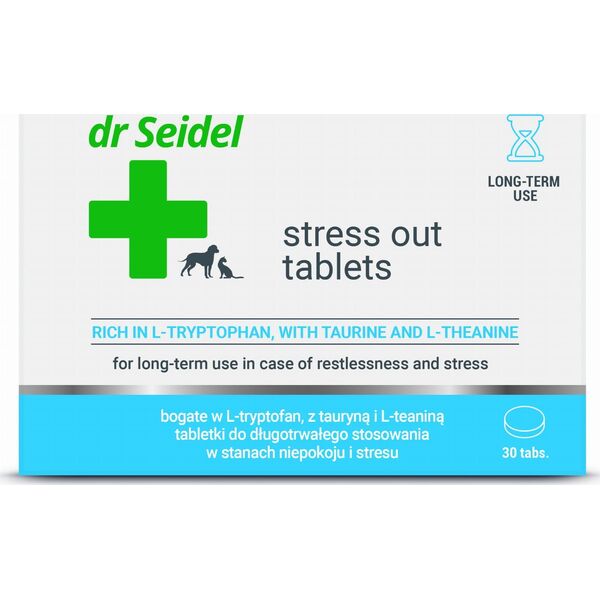Dermapharm DermaPharm Stress Out dla psa i kota blister 30 tabl.