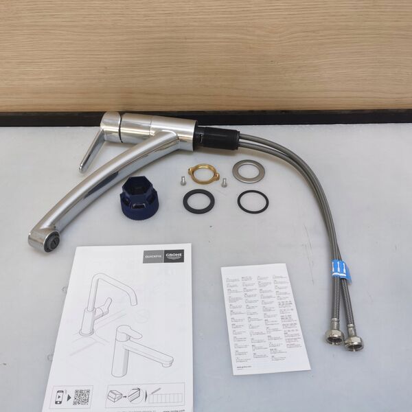 Bateria kuchenna Grohe Sink faucet GROHE QUICKFIX START ECO, chrome, 31685000