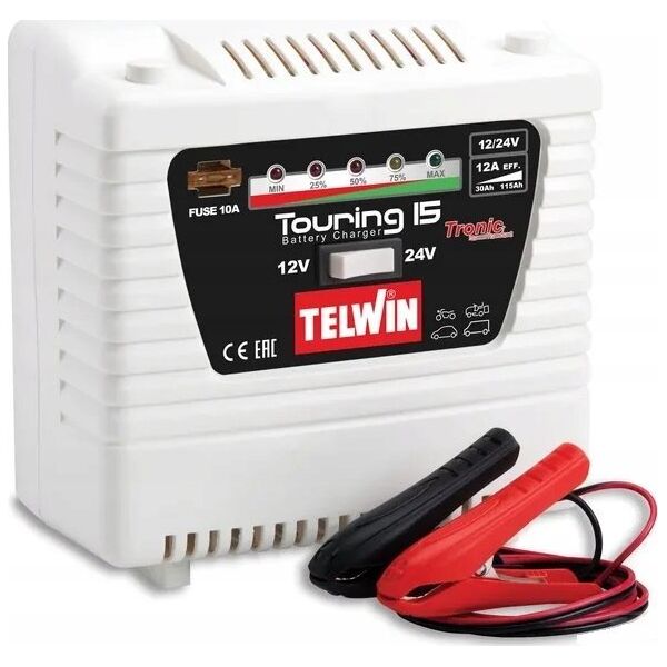 Telwin Prostownik 12V/24V Telwin TOURING 15