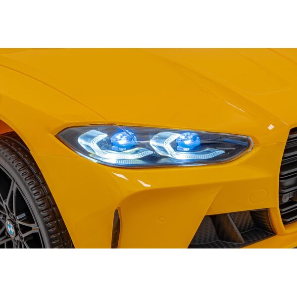 Triton BMW M4 Dla Dzieci Auto na Akumulator Żółte 2x35W