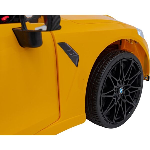 Triton BMW M4 Dla Dzieci Auto na Akumulator Żółte 2x35W