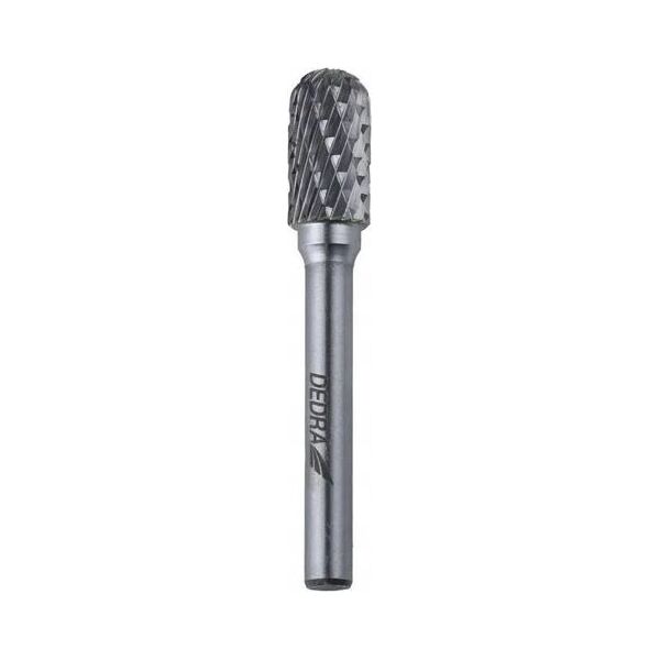 Dedra Frez trzpieniowy walcowy zaokrąglony C10x20mm, trzpień 6mm