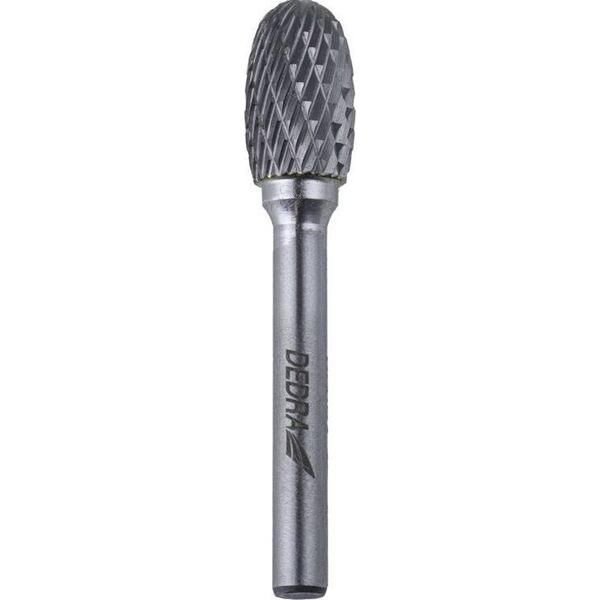 Dedra Frez trzpieniowy owalny E12x20mm, trzpień 6mm