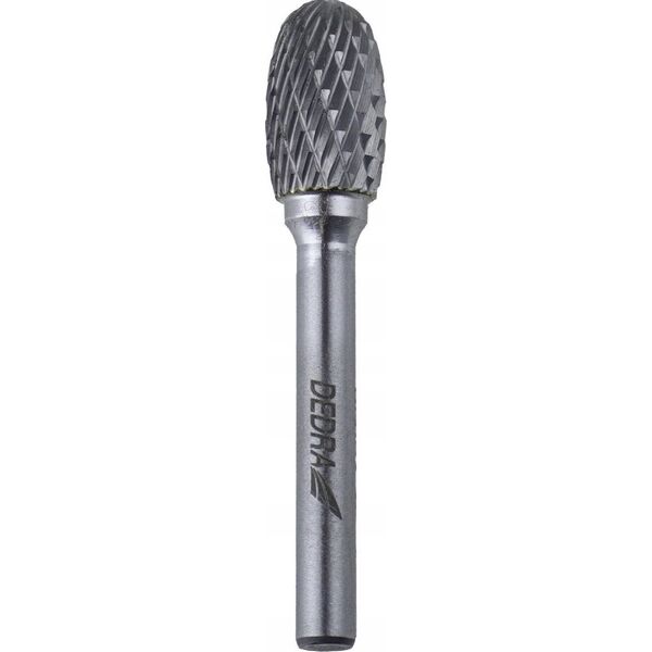 Dedra Frez trzpieniowy owalny E12x20mm, trzpień 6mm