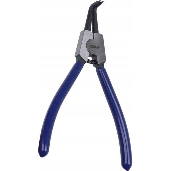 Dedra Szczypce Segera do pierścieni osadczych 180mm, zew. wygięte