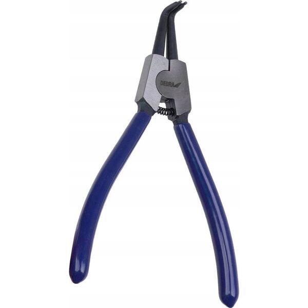 Dedra Szczypce Segera do pierścieni osadczych 180mm, zew. wygięte