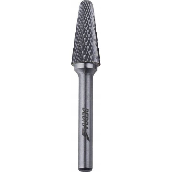 Dedra Frez trzpieniowy stożkowy L12x28mm, trzpień 6mm