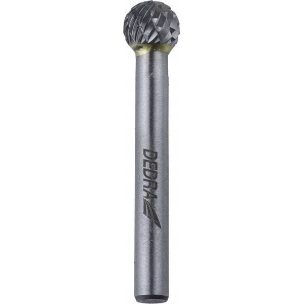 Dedra Frez trzpieniowy kulisty D10x9mm, trzpień 6mm