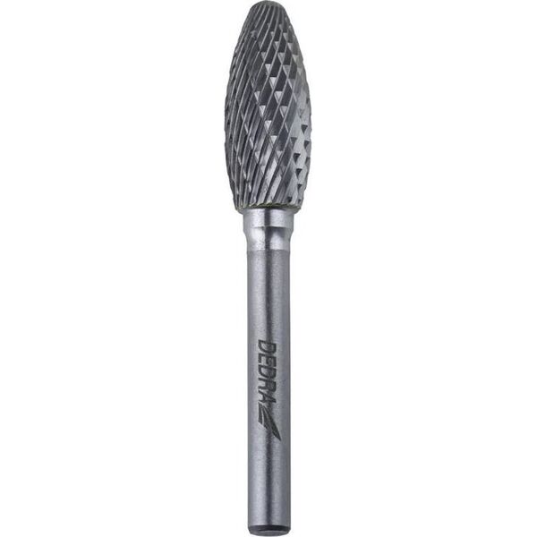 Dedra Frez trzpieniowy płomieniowy H12x32mm, trzpień 6mm