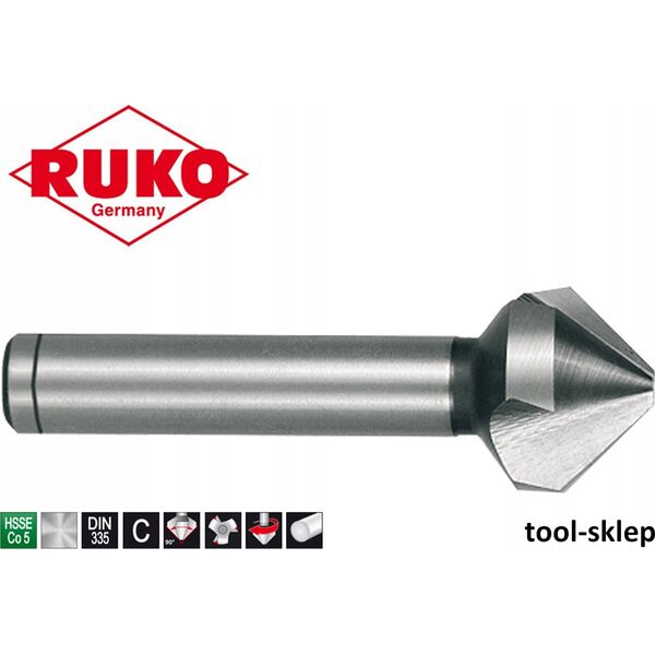 Sourcing Countersink RUKO HSSE-Co 5 O10.4 mm