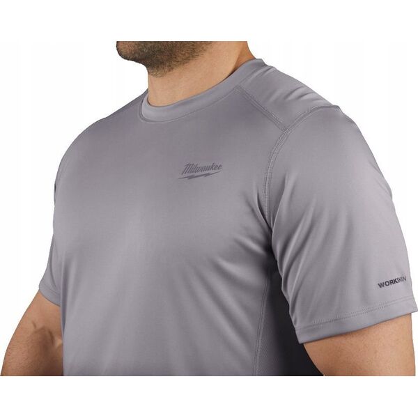 Milwaukee T-shirt MILWAUKEE Workskin, gray XL