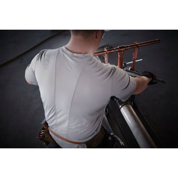 Milwaukee T-shirt MILWAUKEE Workskin, gray XXL