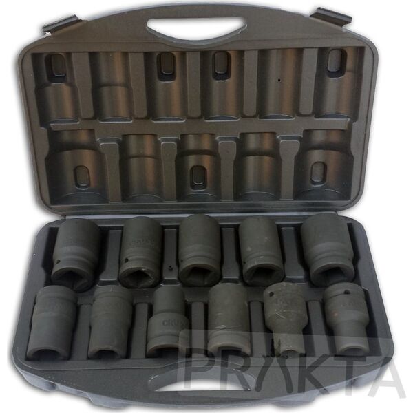 Geko Kpl. nasadek udarowych 1" do klucza przekł. 11el/17-41mm(3)