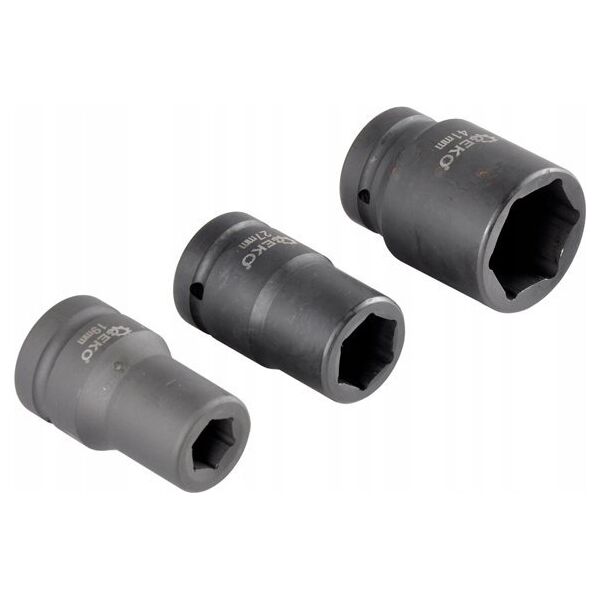 Geko Kpl. nasadek udarowych 1" do klucza przekł. 11el/17-41mm(3)