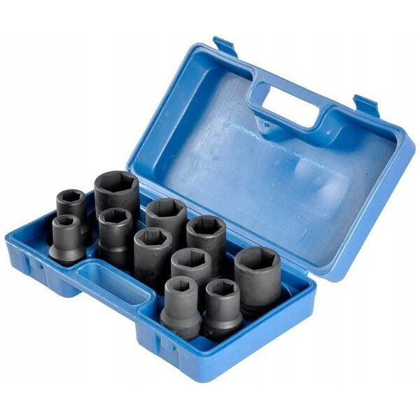 Geko Kpl. nasadek udarowych 1" do klucza przekł. 11el/17-41mm(3)