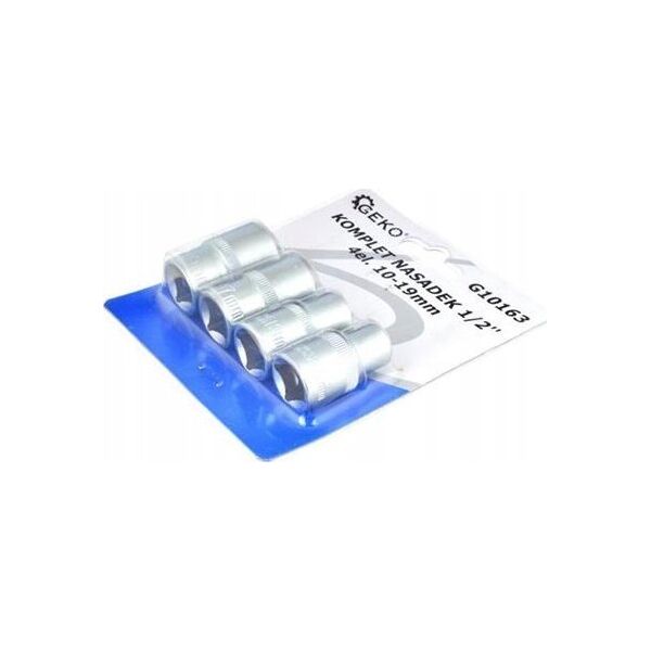 Geko 4el.kpl.nasadek 1/2"(10-13-17-19mm) (20)