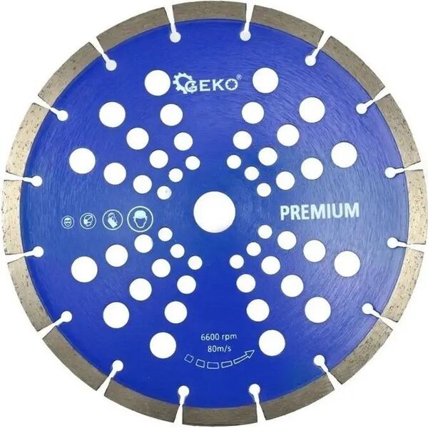 Geko Tarcza diam.350x10x25,4mm segment. GEKO PREMIUM by laser(10)