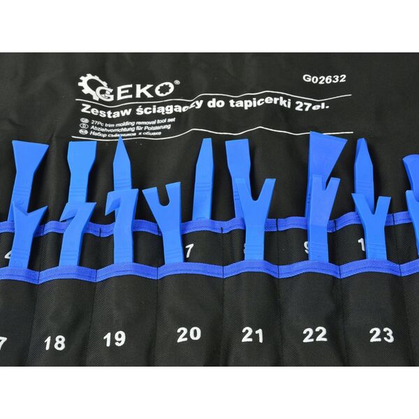 Geko Zestaw ściągaczy do tapicerki 27el.(20)