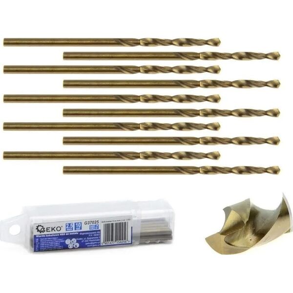 Wiertło Geko Wiertło kobaltowe HSS do metalu 6,5 mm (10/440)