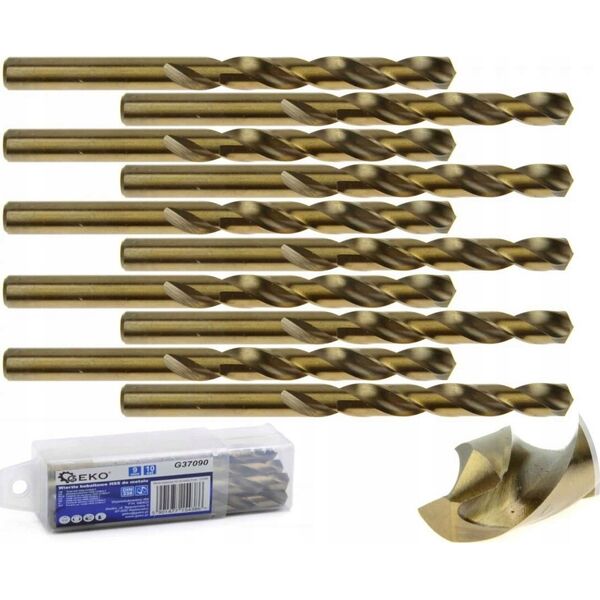 Wiertło Geko Wiertło kobaltowe HSS do metalu 9,5 mm (10/210)
