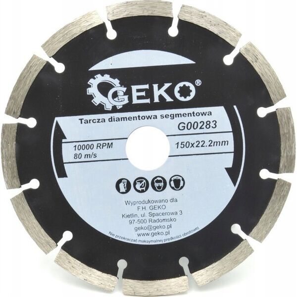 Geko Tarcza diamentowa segmentowa 150mmx22,2mm (50)