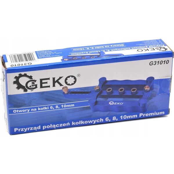 Geko Przyrząd do połączeń kołkowych Premium 6 8 10mm (10)