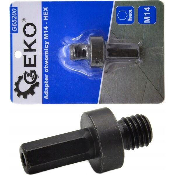 Geko Adapter otwornicy M14 - HEX (100)