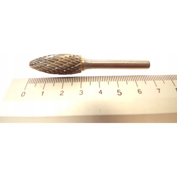 Geko Frez-pilnik do metalu z węglika wolframu 12x32mm trzpień 6mm (200)