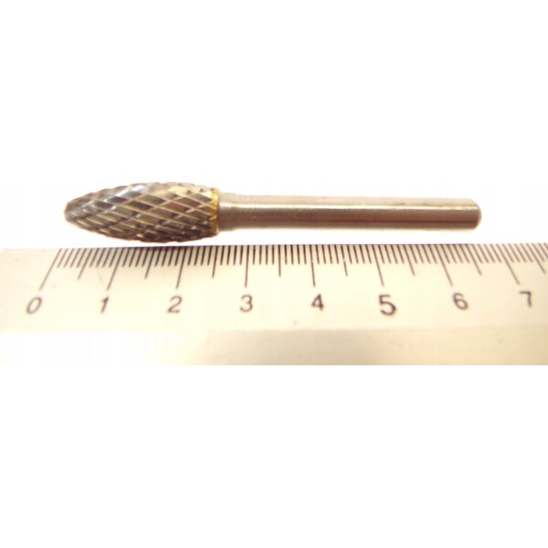 Geko Frez-pilnik do metalu z węglika wolframu 10x25mm (200)
