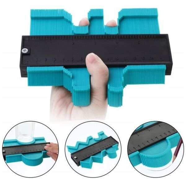 Geko Szablon - miara odwzorowania kształtów - duplikator 12cm(50)