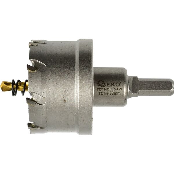 Geko Otwornica widiowa - koronka do metalu 53mm z wiertłem tytanowym (60)