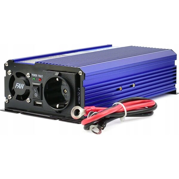 Przetwornica Geko Przetwornica napięcia SINUS 12V/230V 500/1000W (10)