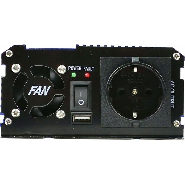 Przetwornica Geko Przetwornica napięcia SINUS 12V/230V 500/1000W (10)
