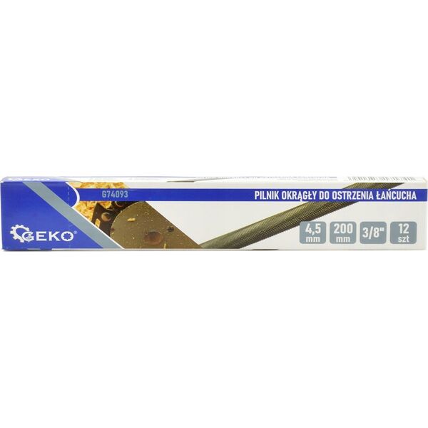 Geko Pilnik okrągły 4,5mm do ostrzenia łańcucha (12/600)