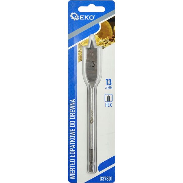 Wiertło Geko Wiertło łopatkowe do drewna 13x152mm HEX (20/200)
